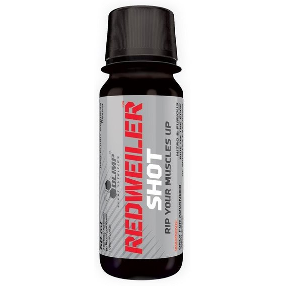 Комплекс до тренировки Olimp Nutrition RedWeiler Shot 60 ml /2 servings/ Orange