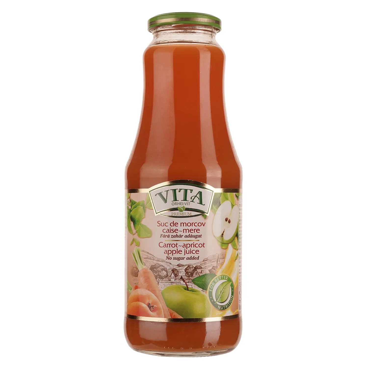 Сок Vita Premium Морковно-абрикосово-яблочный 1 л 4840022001113