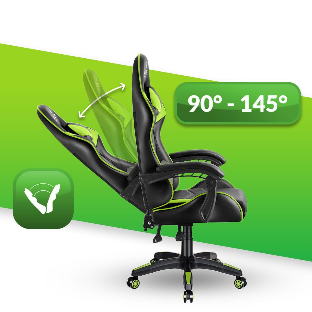 Комп'ютерне крісло Hell's HC-1007 Green