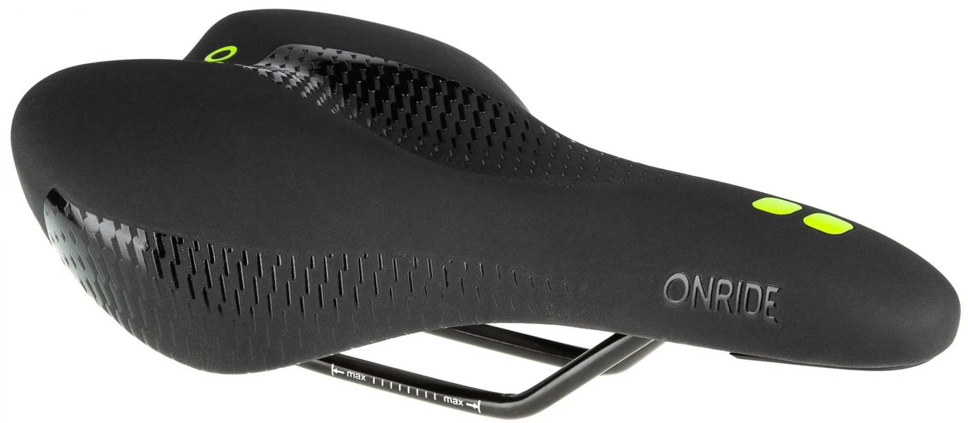 Сідло Onride Finch Comfort Density 270х170 мм Чорний (1085-6936116100011)