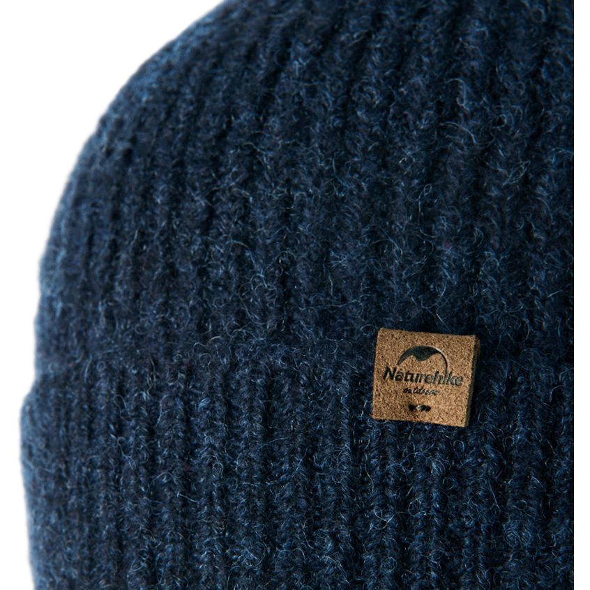 Шапка вовняна Naturehike NH17M010-Z One Size Темно-синій