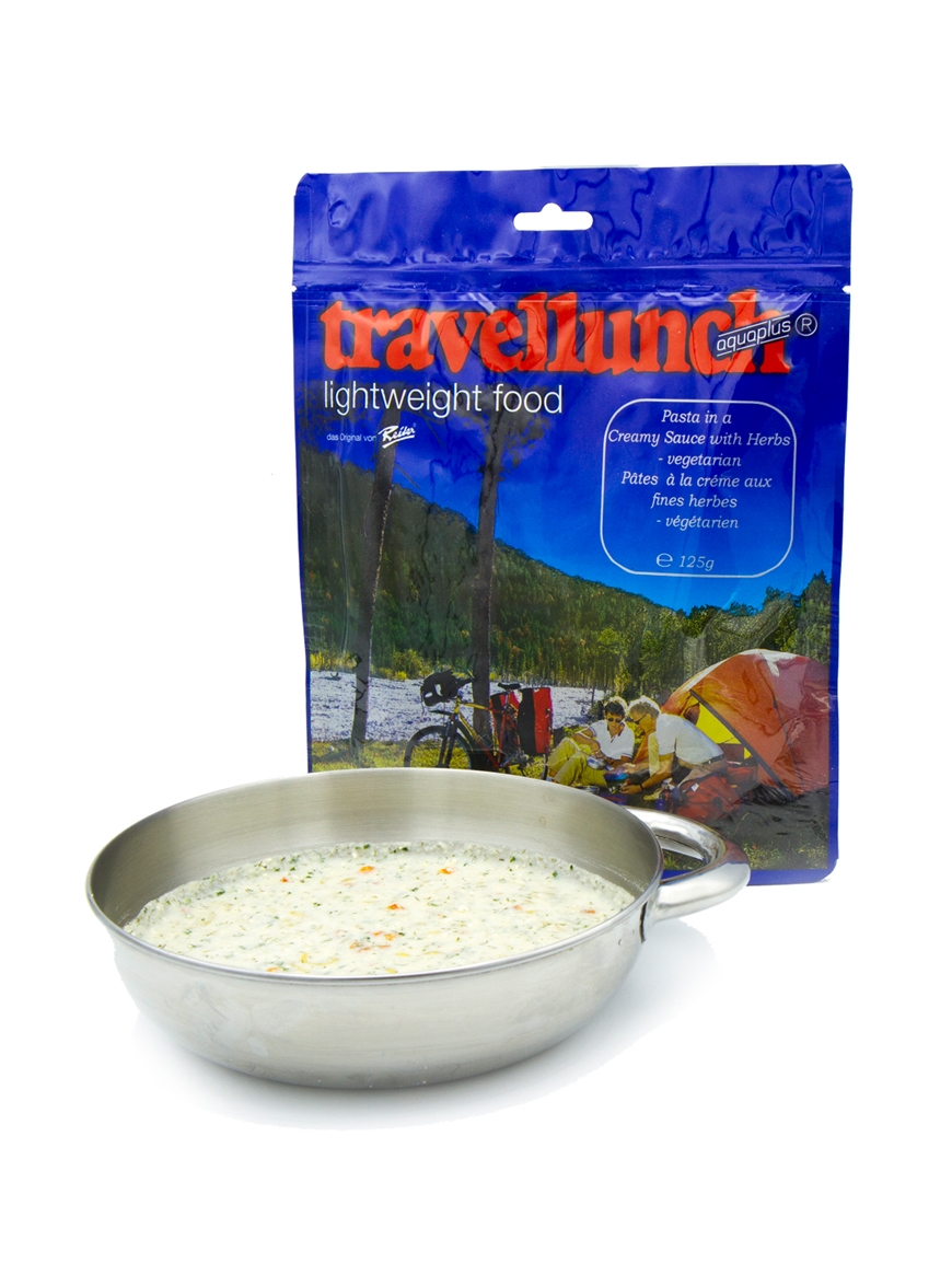 Паста Travellunch в сливочном соусе с травами 125 г 1 порция (1004-50151)