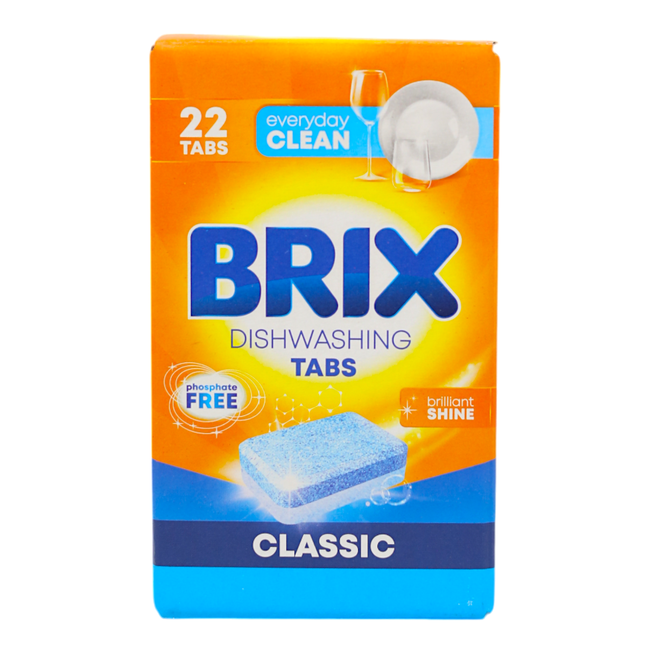 Таблетки для посудомоечных машин Brix Classic 22 шт