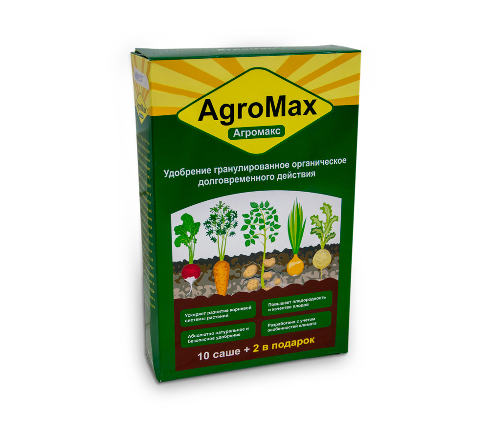 Мінеральне добриво AGROMAX універсальне для сільськогосподарських рослин (hub_alvbiw)