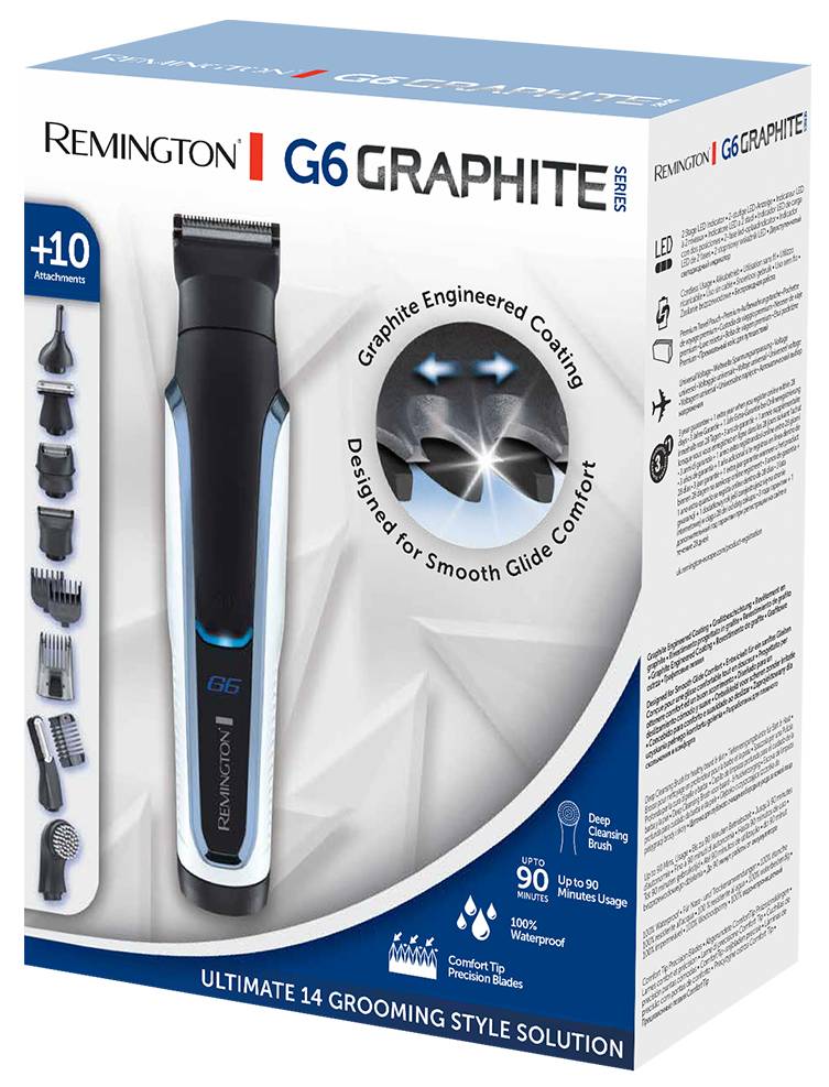 Триммер универсальный Remington PG6000 E51 G6 Graphite Ser. Pers.Groomer (6824596)