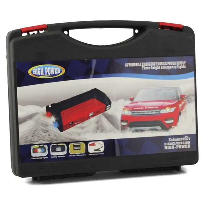 Зарядное устройство для автомобильных аккумуляторов BCL JUMP STARTER Power Bank 60000 mAh 8399 Red