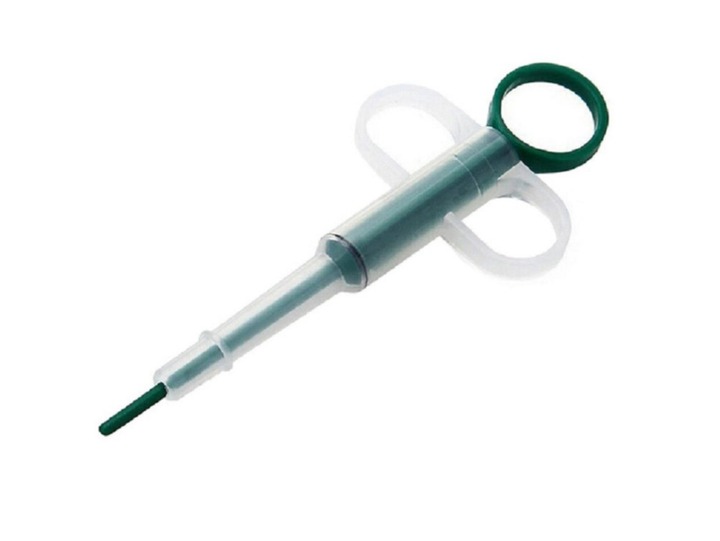 Таблеткодатель для собак и кошек с мягким наконечником No Brand Feeding Kit Зеленый (12499china)