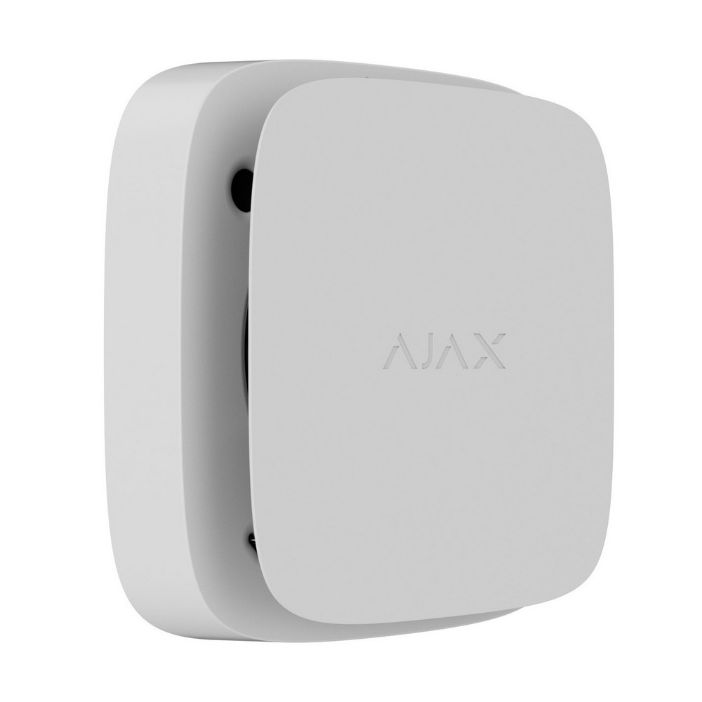 Бездротовий пожежний датчик Ajax FireProtect 2 SB white з сенсорами диму