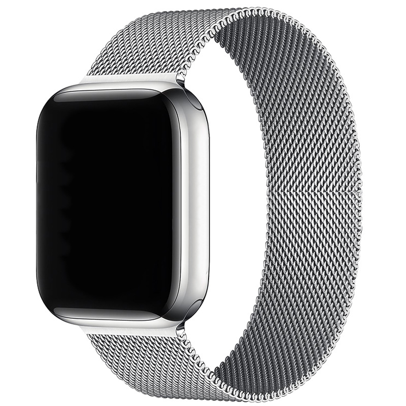 Ремінець металічний ANbeauty Apple Watch 38/40/41 mm Silver (AN0103072)