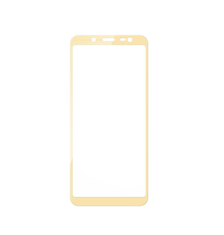 Захисне скло Full Glue Full Screen Glass для Samsung Galaxy J6 2018/J600 Gold (PG-000805)