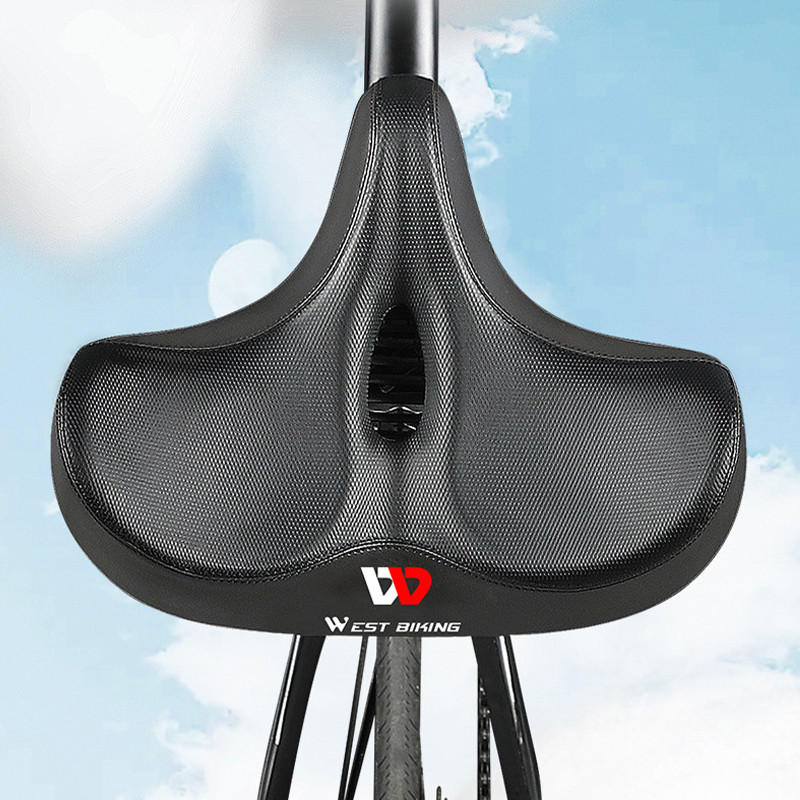 Cедло для велосипеда West Biking YP0801120 26х33 см Black 13305-85815