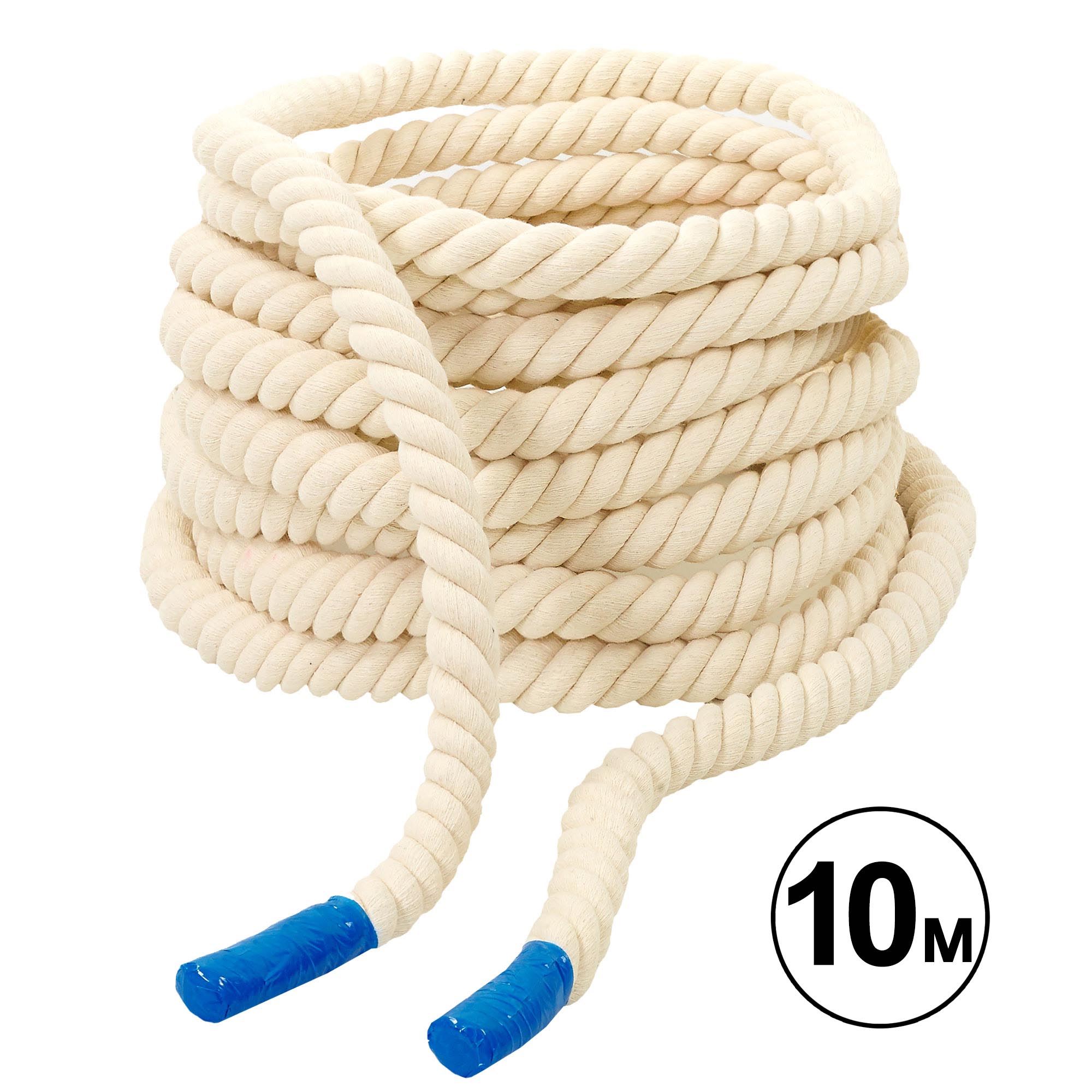 Канат для кроссфита SP-Planeta COMBAT BATTLE ROPE UR R-4052(КН26) белый