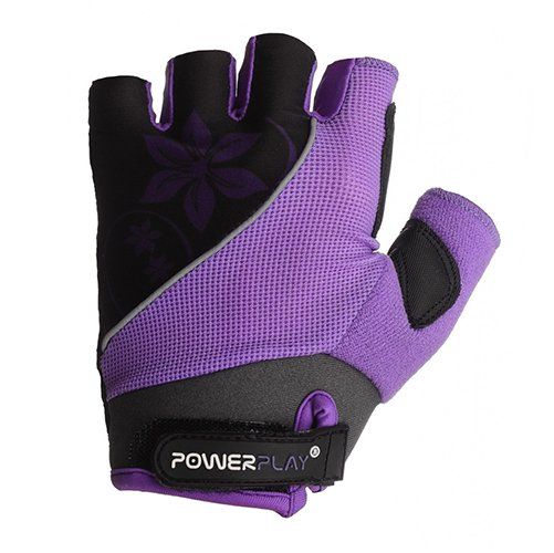 Велосипедні рукавички жіночі 5281 Power Play XS Фіолетовий (07228044)