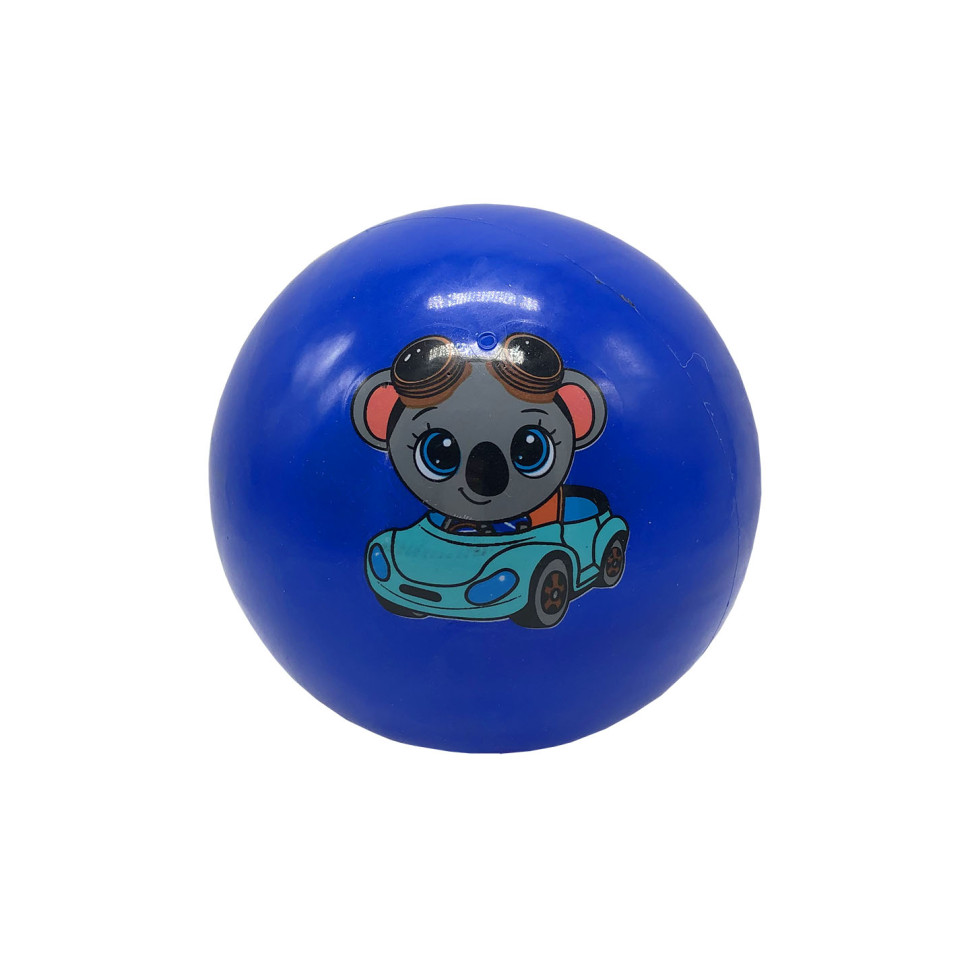 Мяч детский Животные Bambi RB2111 диаметр 15 см Синий