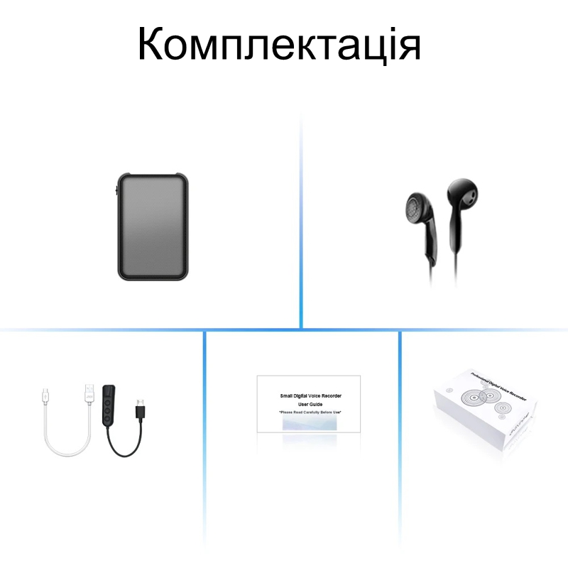 Диктофон Nectronix Q75 32 Гб Black (101038-32)