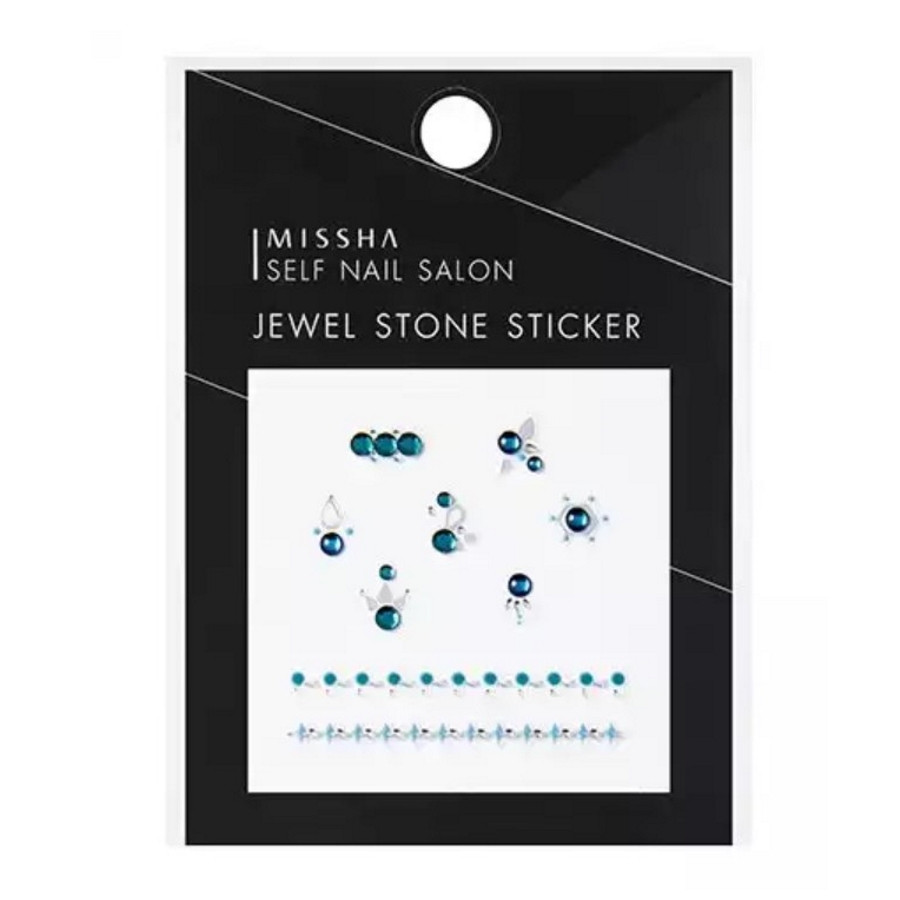 Стразы-наклейки для маникюра Missha Self Nail Salon Jewel Stone Sticker No.03/Freeze 1 шт (8806185790420)