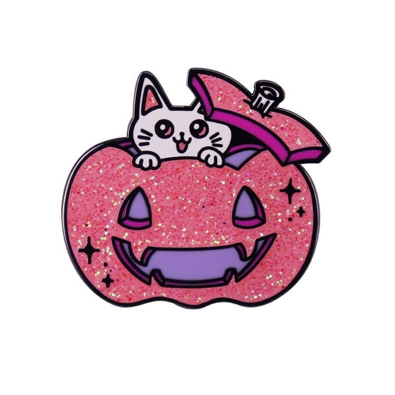 Значок BROCHE Котёнок розовый BRGV113235