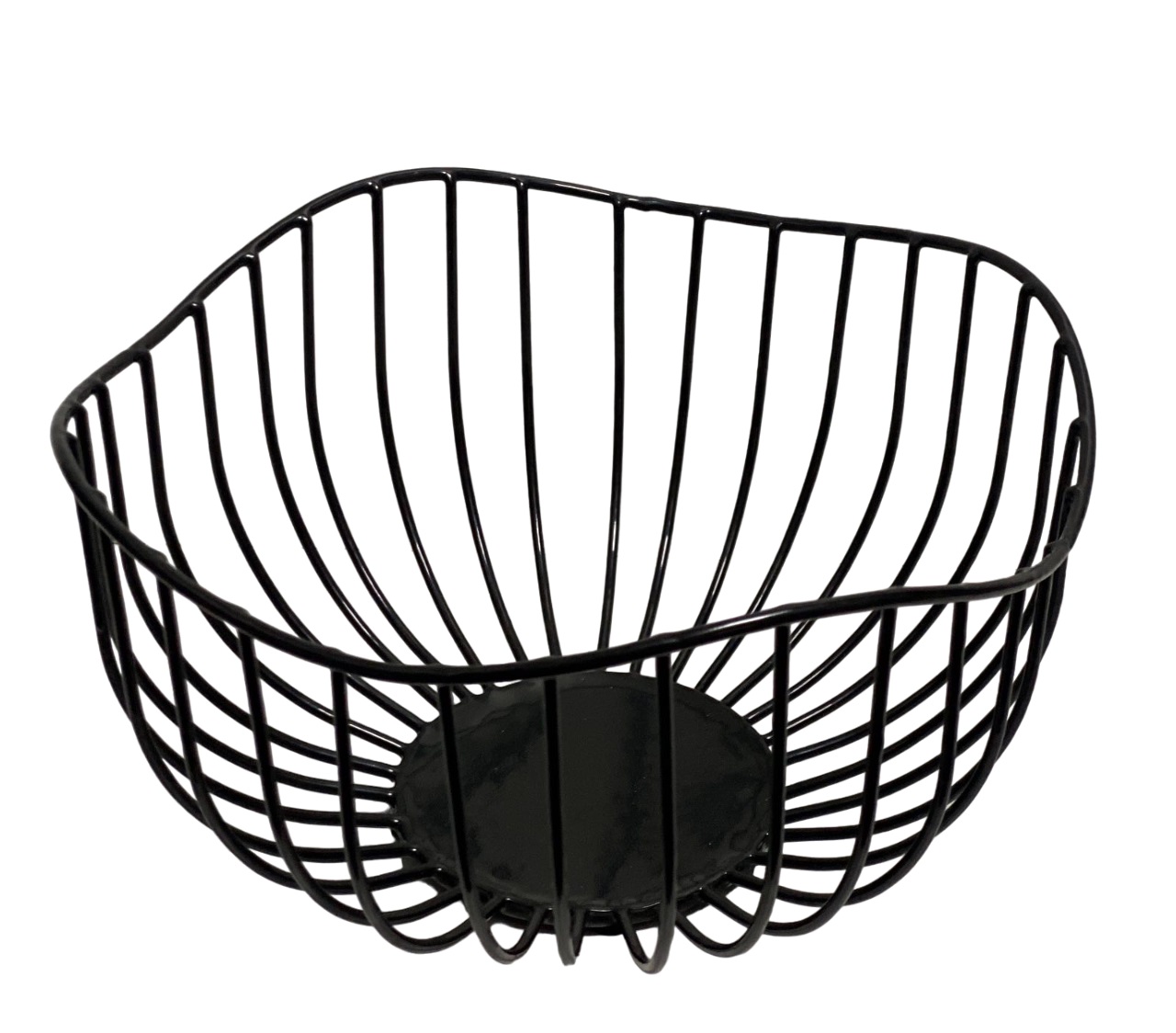 Корзина для фруктов DECOR Волна 25х24,5х13 см 1005 черный