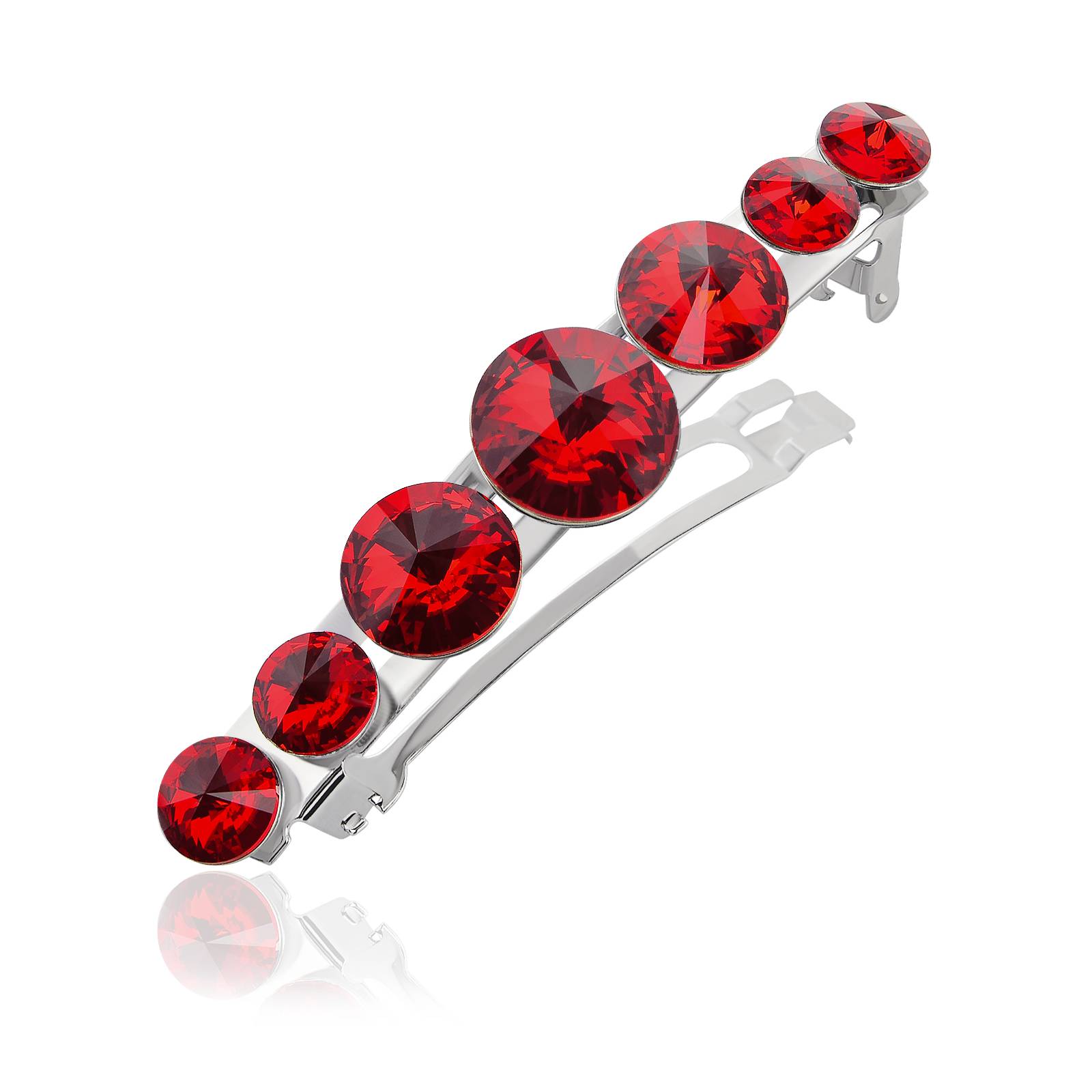 Шпилька KOBI Janis з кристалами Swarovski Червоний (7790-1001-15-32)