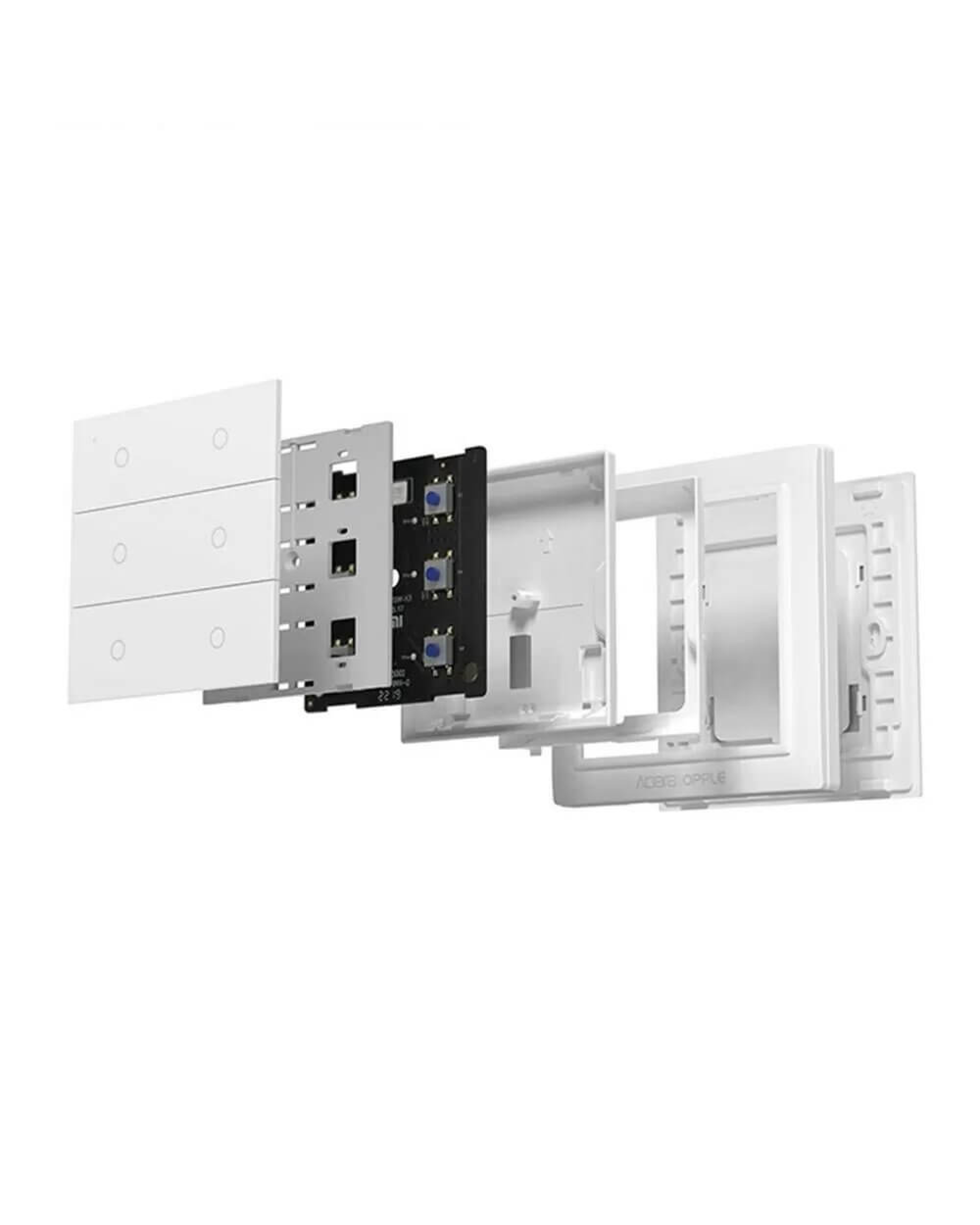 Умный беспроводной выключатель Aqara Opple Smart Switch Apple Homekit Wireless Version 6 кнопок (WXCJKG13LM)