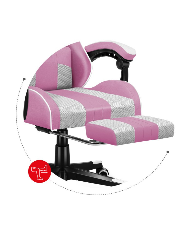 Компьютерное кресло huzaro Force 4.7 Pink ткань