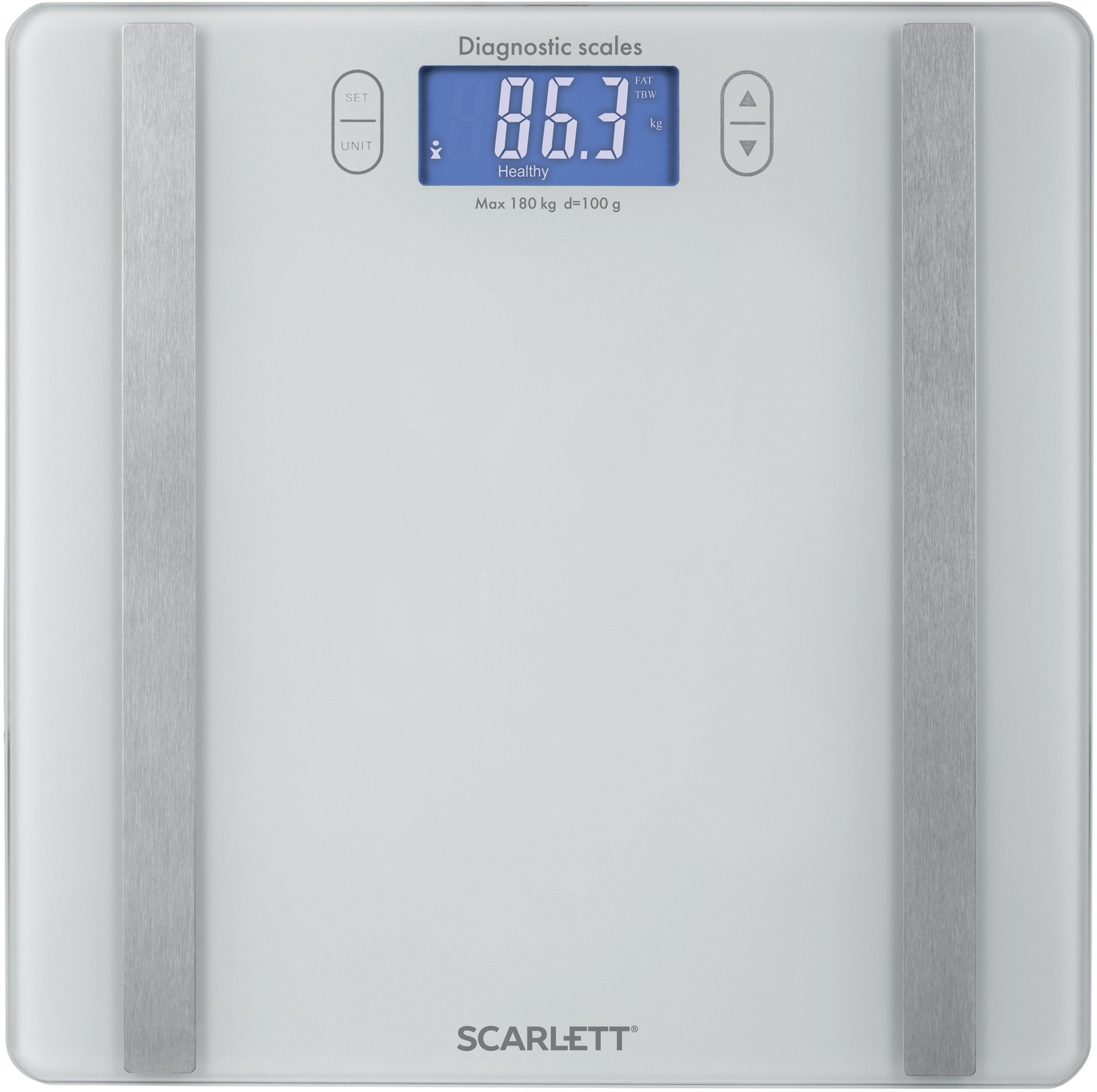 Ваги електронні підлогові Scarlett SC-BS 33ED85 Сірий (F00155073)