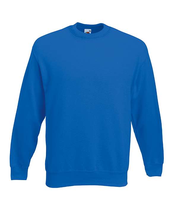 Пуловер Fruit of the loom Classic set-in sweat M Синий (62-202-0)