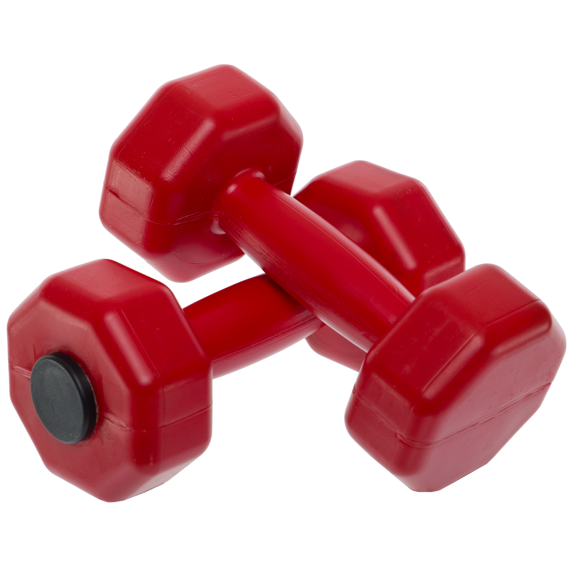 Гантелі для фітнесу пластикові Champion TA-9820-1_5 2 шт 1,5 кг Червоний