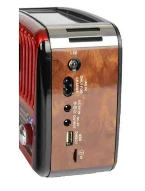 Портативный радиоприемник Golon RX-455 Solar Red 2104618445