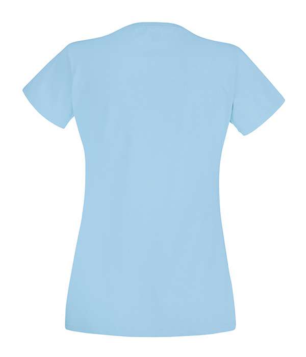 Футболка Fruit of the loom Original Lady-Fit XS Голубой (61-420-0)