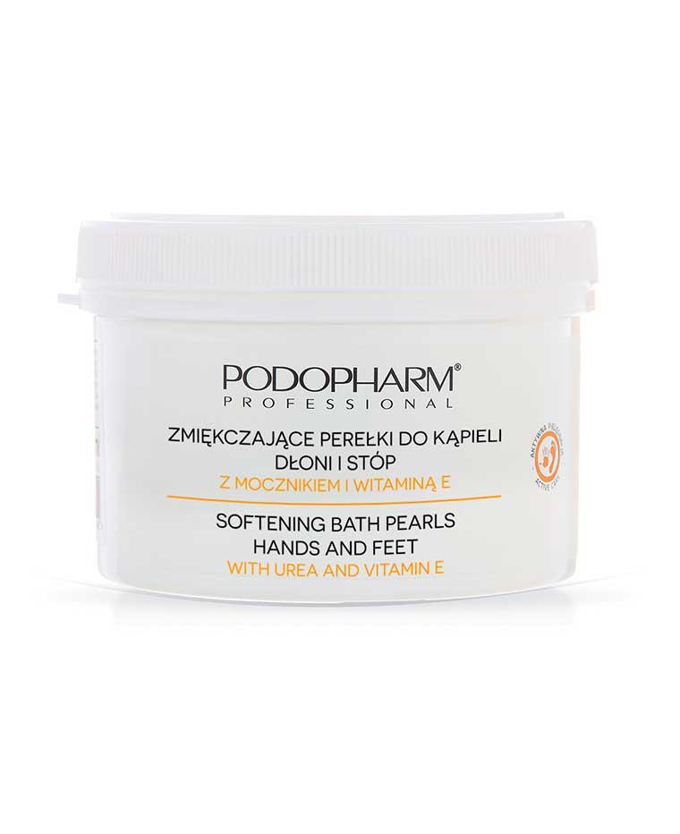 Пом'якшувальні кульки Podopharm Professional Softening Bath Pearls для ванни з сечовиною та вітаміном Е (кульки01)