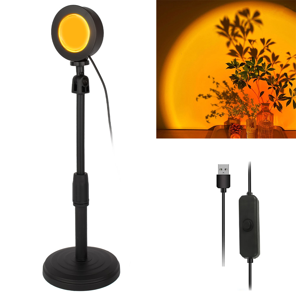 Проекционная светодиодная лампа Inspire Sunset RGB S1 Black