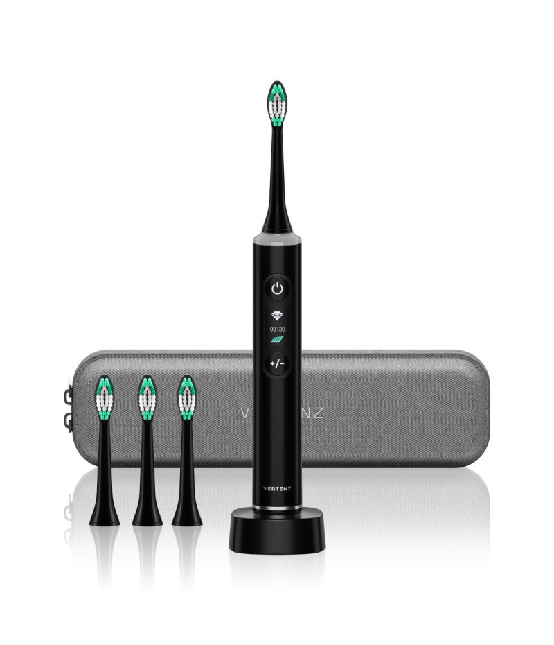 Звуковая зубная щетка VERTENZ Crystal 30 Black