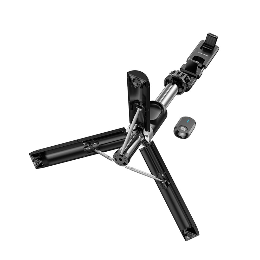 Монопод-тренога для селфи Borofone BY12 Diva Bluetooth V5.2 4,5-7" Black (34157_3337964)