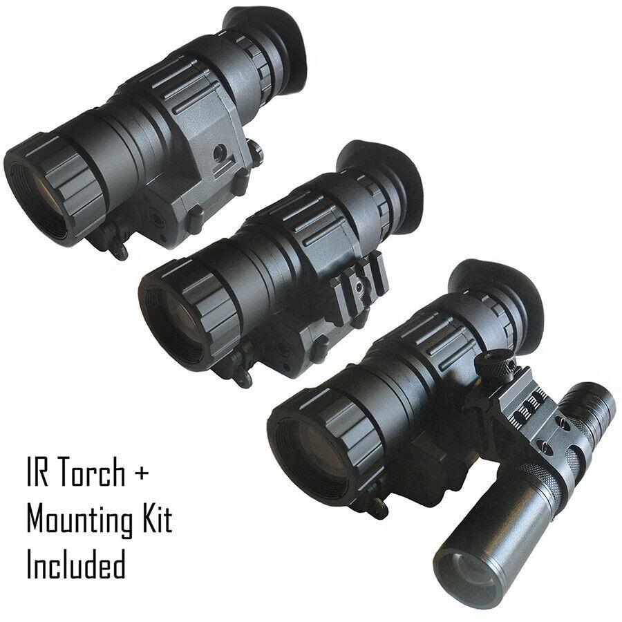 Монокуляр ночного видения FMA PV-1011 Digital PVS-14 с комплектом креплений NVG (2252876855)