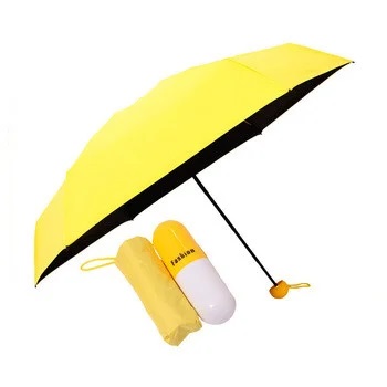 Міні-парасолька в капсулі Capsule Umbrella Жовтий