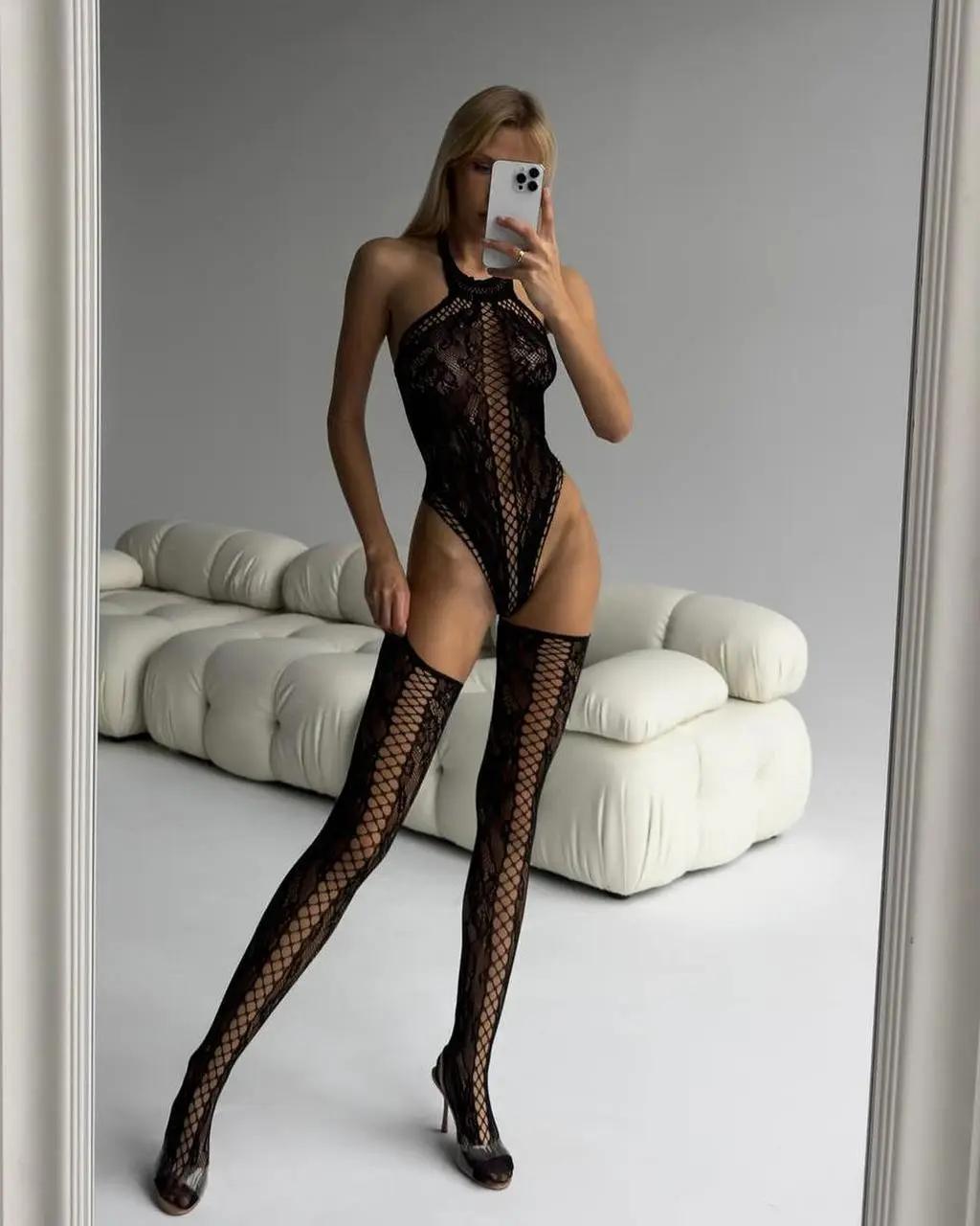 Бодистокинг No Brand One size Black (2503673528)