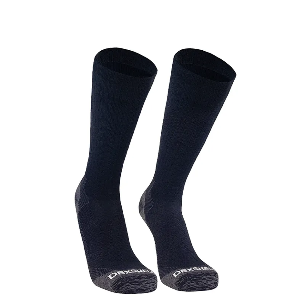 Водонепроницаемые высокие носки Dexshell Terrain Walking 2.0 Socks Черно-серый XL 47-49