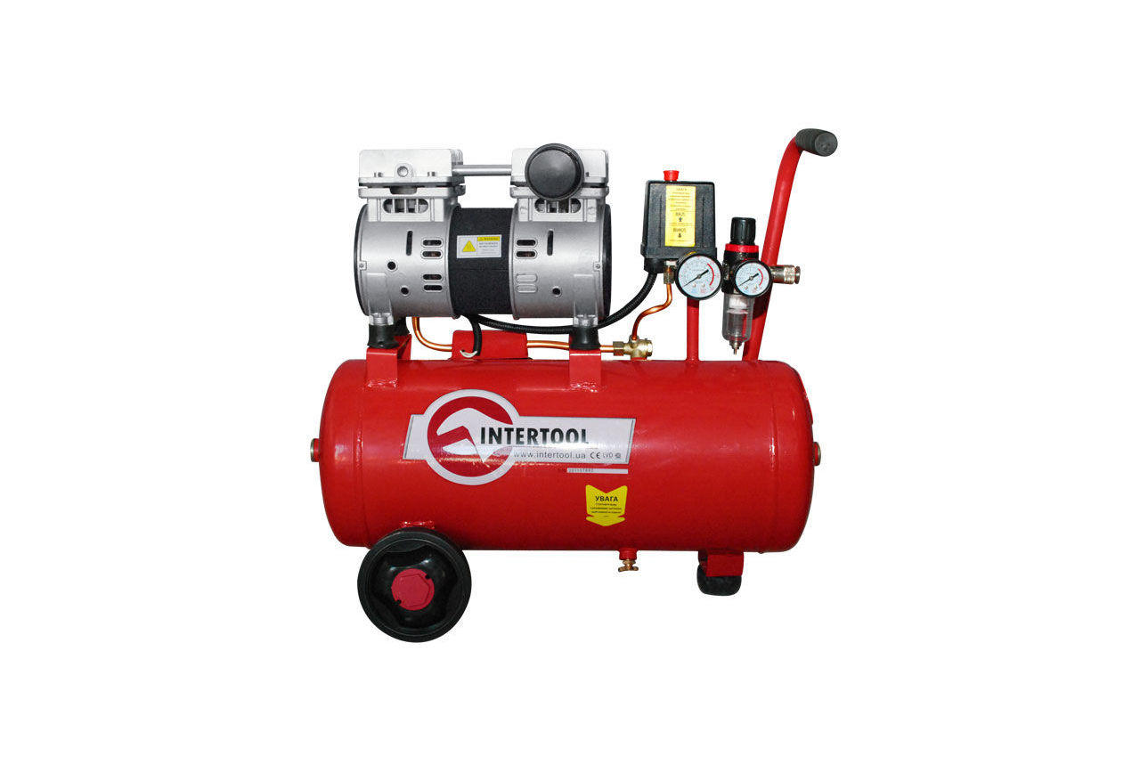 Компресор Intertool – 24 л x 4 кВт (PT-0022)
