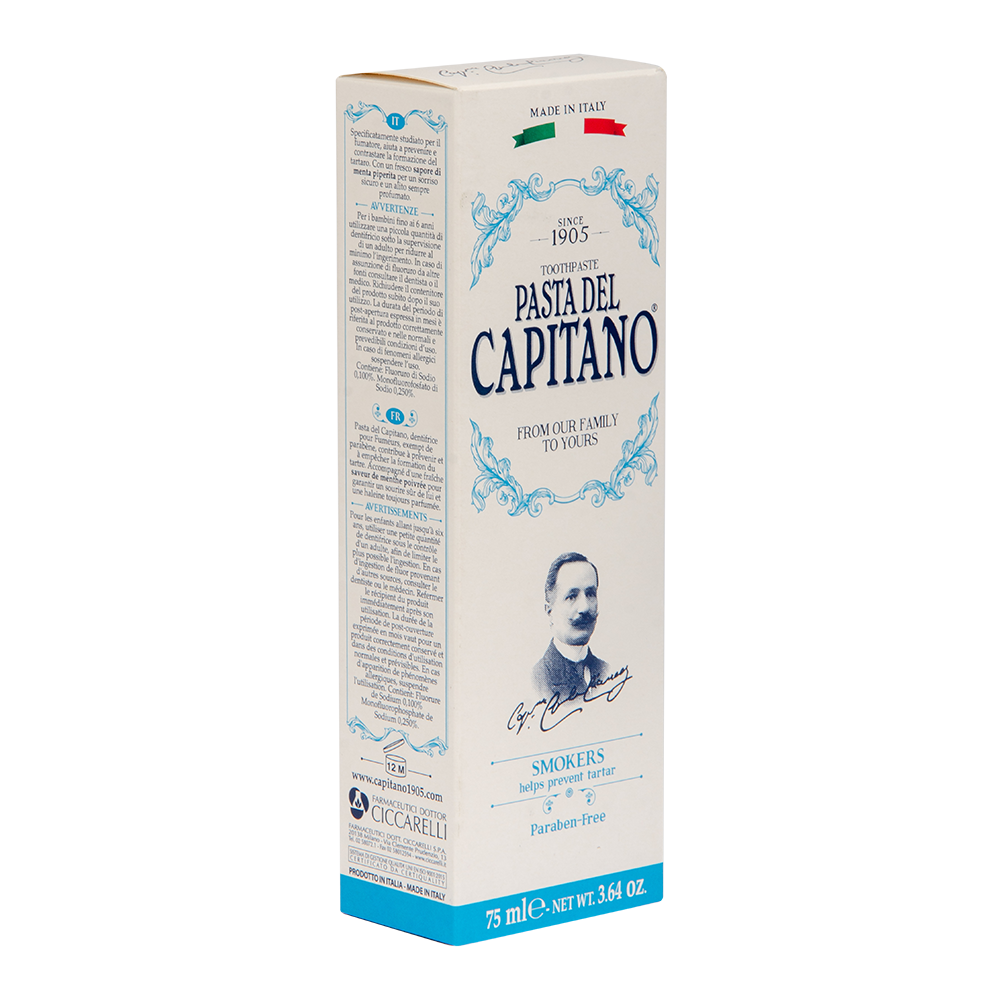 Зубна паста Pasta Del Capitano Smokers для курців 75 мл