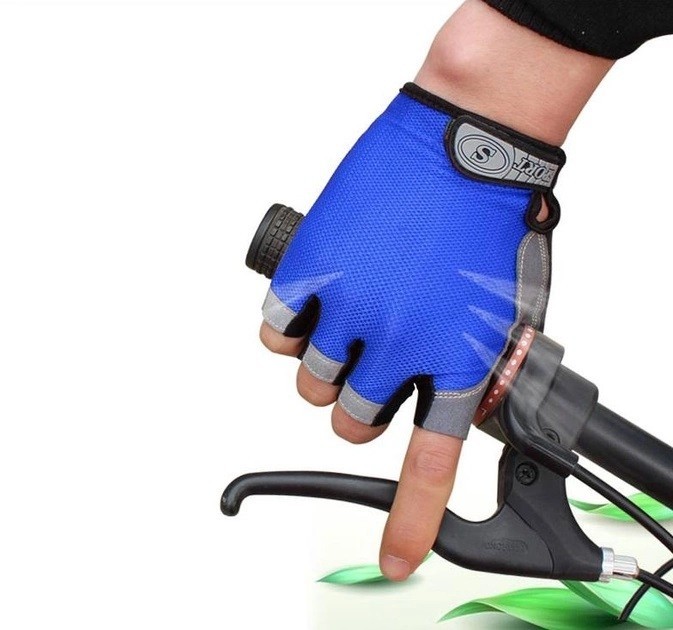 Велоперчатки без пальцев Togroy XL Blue (H050389)