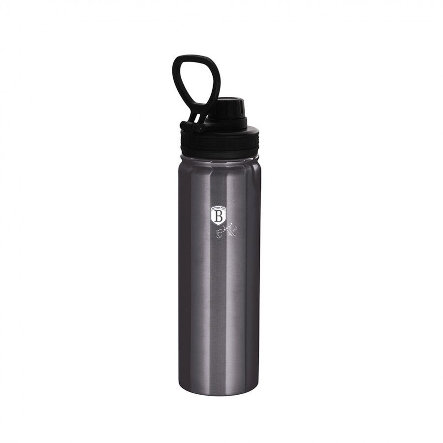 Бутылка для воды Berlinger Haus Metallic Line Carbon Pro Edition 540 мл (BH-7753)