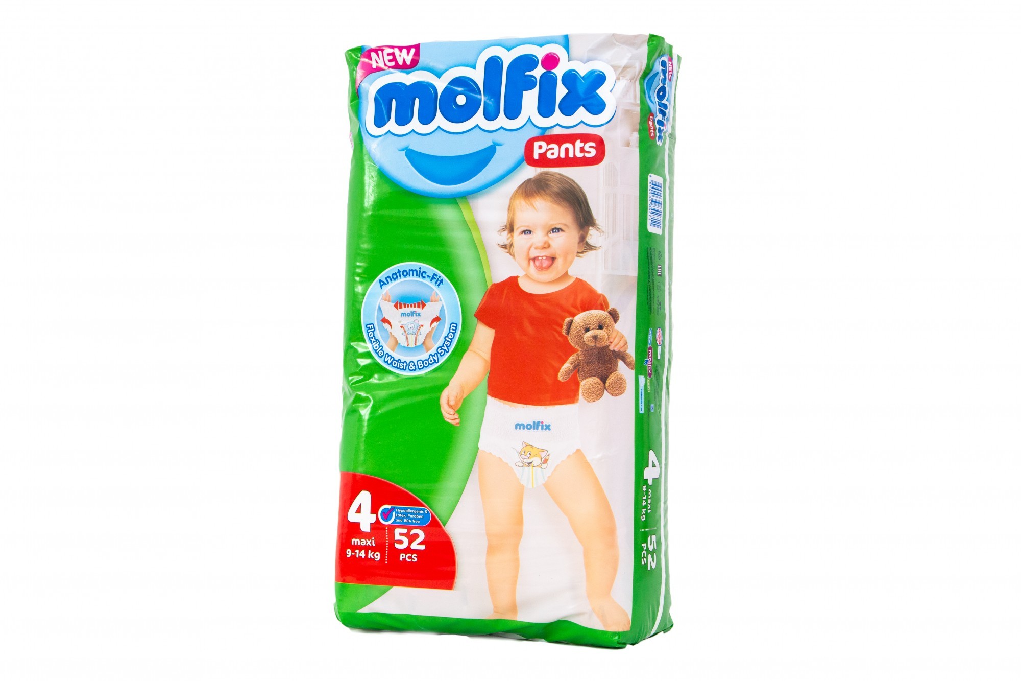 Підгузки-трусики Molfix 4 maxi 9-14 кг 52 шт