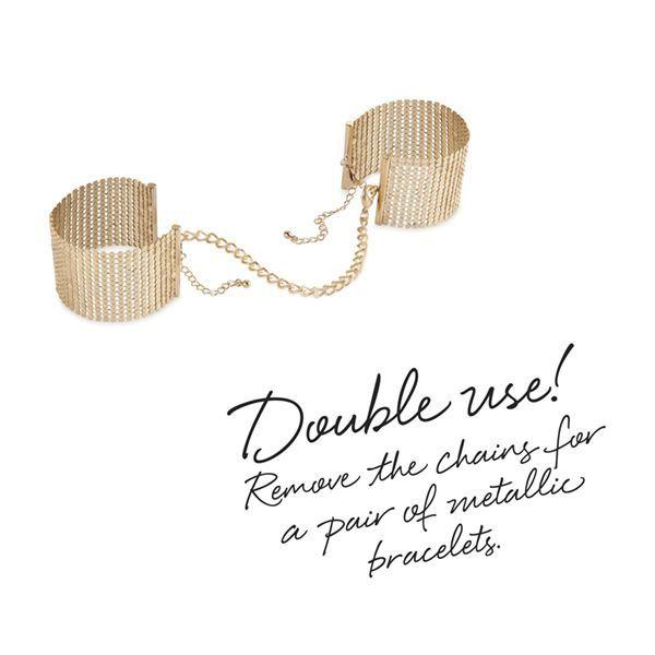 Наручники Bijoux Indiscrets Desir Metallique Handcuffs Gold (SO2664)