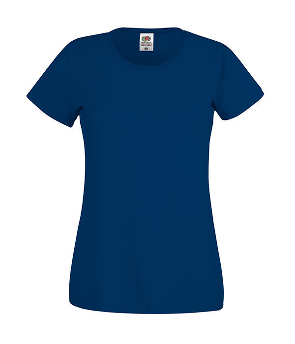 Жіноча футболка легка Fruit of the Loom XS Темно-Синій (D061420032XS)