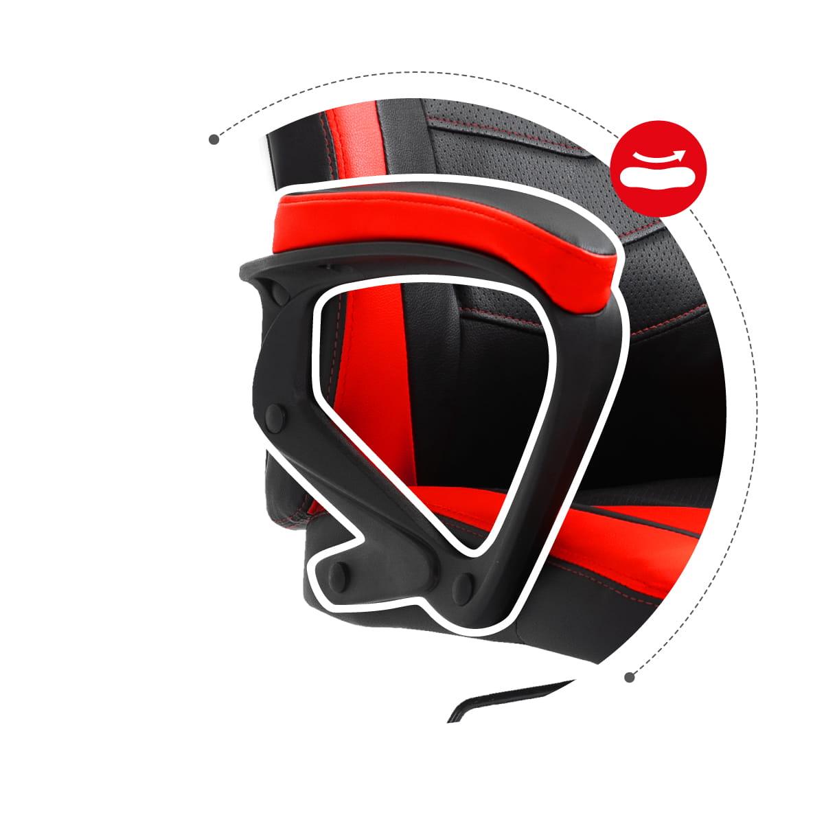 Ком'ютерное крісло HUZARO Force 2.5 RED