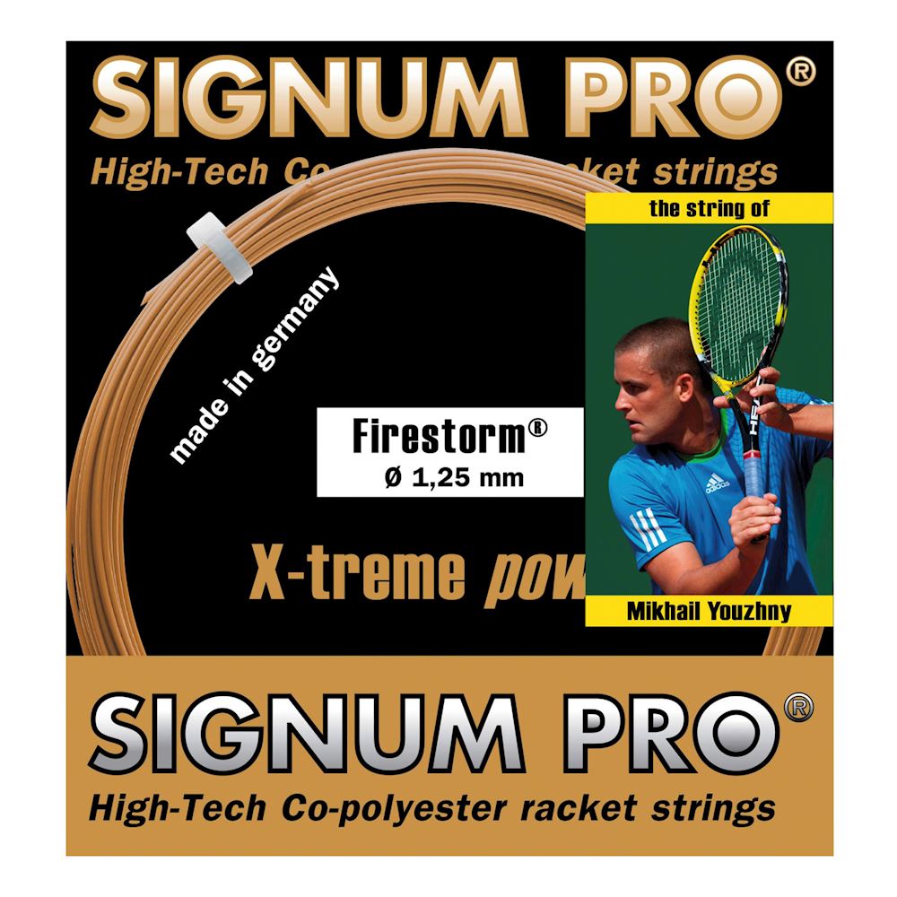 Тенісні струни Signum Pro Firestorm 12,2m Товщина: 1.25mm