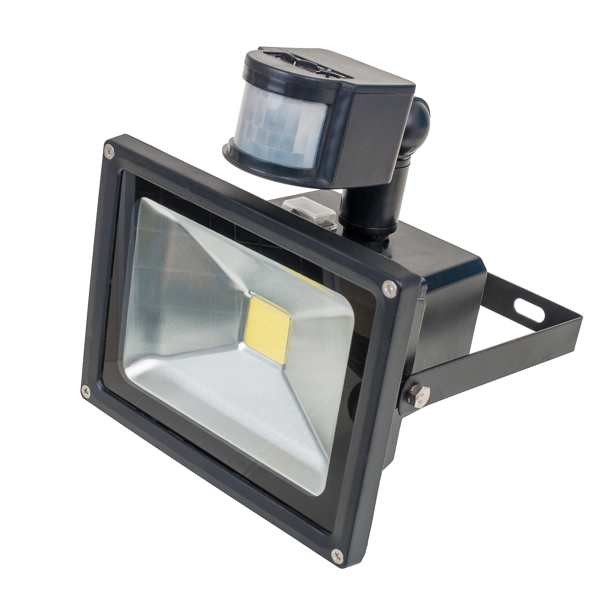 Прожектор на солнечной батарее Brille LED IP65 20W HL-42 Черный 32-571