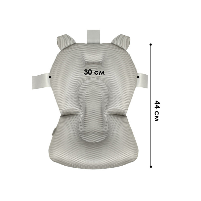 Матрасик Bestbaby 341 Gray 44х30 см 13241-85700