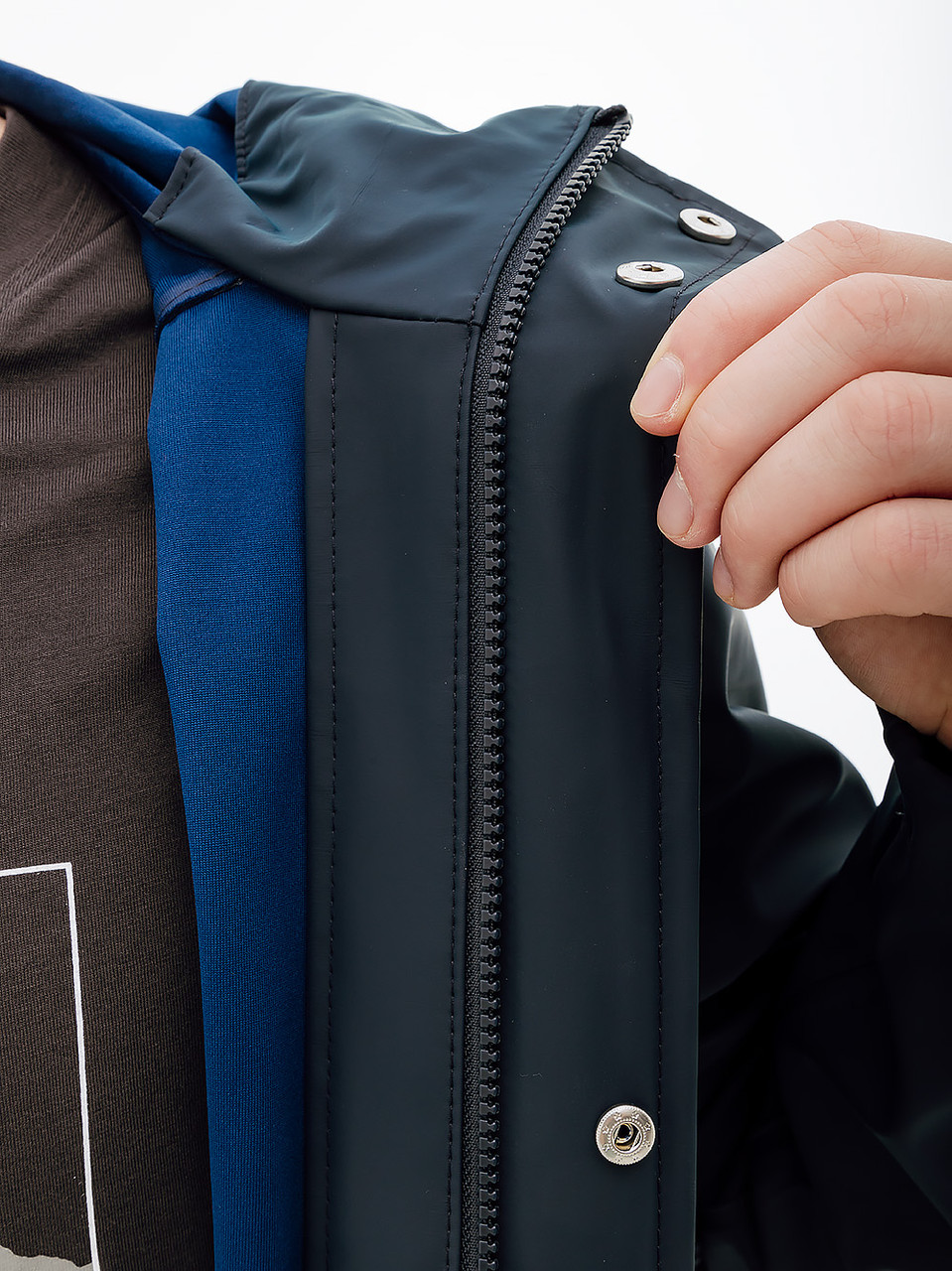 Мужской Плащ HELLY HANSEN MOSS RAIN COAT Синий XL (7d53265-597 XL)